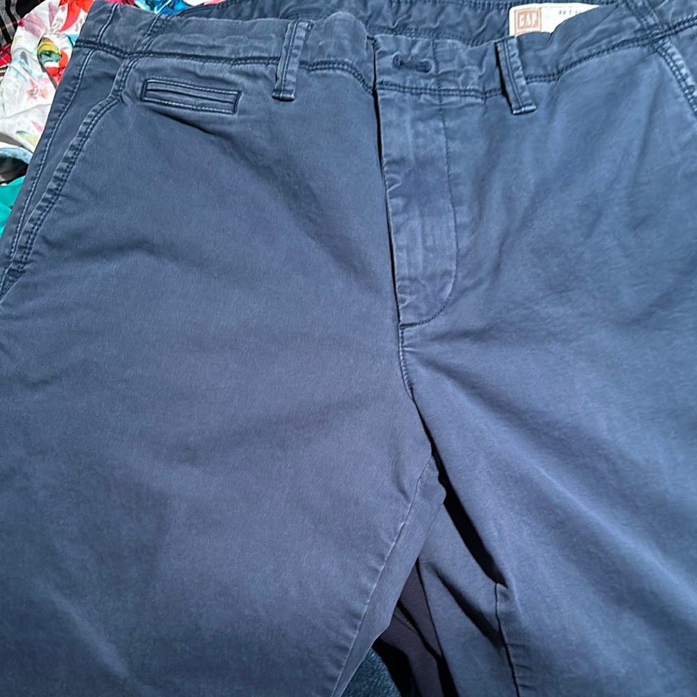 GAP Blue Chinos & Khakis Casual Pants